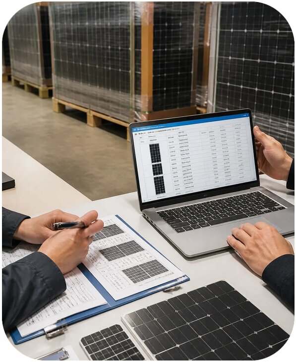 Поиск поставщиков солнечных панелей в Китае от 25830 р. | Фиалан-Мрс